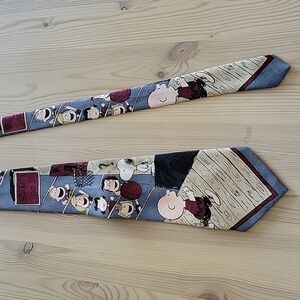 *RARE* Vintage 1958 Peanuts Charlie Brown & Snoopy Tie